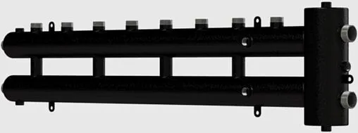 Распределительный коллектор 5 контуров с гидрострелкой 1¼&quot;н x 1&quot;н Север-R-М4+1 1945089