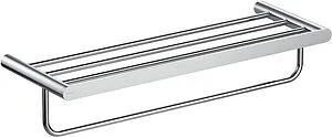 Полка для полотенец Aquatek Лира хром AQ4415CR, 1