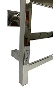 Полотенцесушитель электрический лесенка Тругор Пэк 20 кв П 80х50 полированная сталь Полотенцесушитель электрический лесенка Тругор Пэк 20 кв П 80х50 полированная сталь, 5