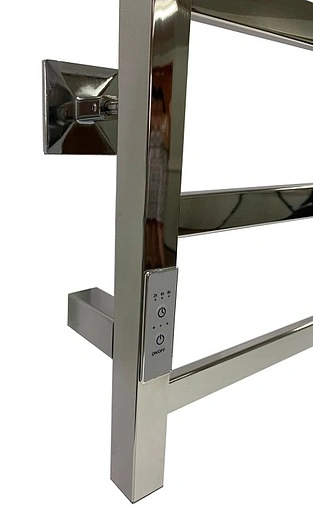 Полотенцесушитель электрический лесенка Тругор Пэк 20 кв П 80х40 полированная сталь