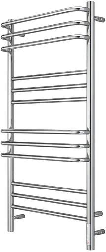 Полотенцесушитель электрический лесенка Terminus Прато П12 500х1000 электро sensor quick touch полированная сталь 4670078527134