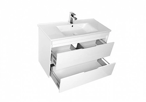 Тумба под умывальник Aquanet Тулон 100 белый 00183396