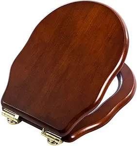 Крышка-сиденье для унитаза с микролифтом BelBagno Boheme орех BB115SCW-ORO Крышка-сиденье для унитаза с микролифтом BelBagno Boheme орех BB115SCW-ORO, 1