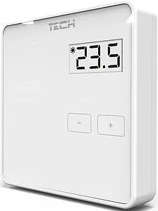 Проводной комнатный терморегулятор TECH ST-R-10b белый WG.11.0515, 4