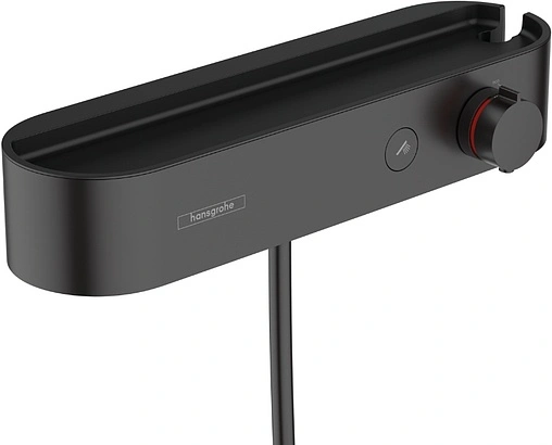 Термостат для душа Hansgrohe ShowerTablet Select 400 чёрный матовый 24360670