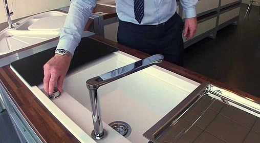 Смеситель для кухни для установки перед окном Blanco Eloscope-F-II хром 516672