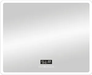 Зеркало с подсветкой Continent Demure Led 80x60 с музыкальным блоком, с подогревом (2 сенсорноеные кнопки) белый Зеркало с подсветкой Continent Demure Led 80x60 с музыкальным блоком, с подогревом (2 сенсорноеные кнопки) белый, 1