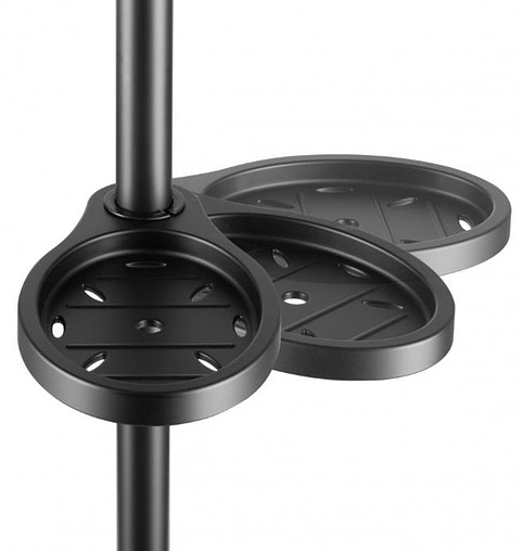 Душевая система с термостатом для ванны Swedbe Hermes чёрный матовый 5117B