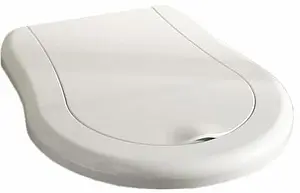 Крышка-сиденье для унитаза с микролифтом Kerasan Retro белый/золото 108501 Крышка-сиденье для унитаза с микролифтом Kerasan Retro белый/золото 108501, 1