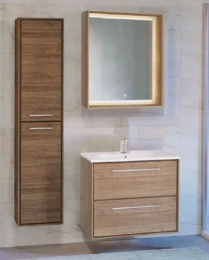 Зеркало с подсветкой Raval Frame 75 дуб трюфель Fra.02.75/DT