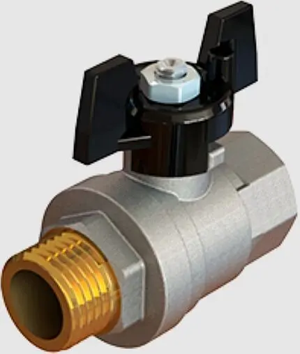 Кран шаровый 1&quot;в x 1&quot;н Elsen Strong T EV10.2201