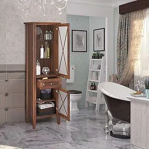 Шкаф-пенал напольный Opadiris Палермо 53 R cветлый орех Z0000008562, 4