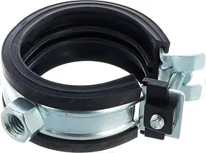 Хомут сантехнический обрезиненный 2" (59-62мм) Walraven BIS KSB1 3363062 Хомут сантехнический обрезиненный 2" (59-62мм) Walraven BIS KSB1 3363062, 1