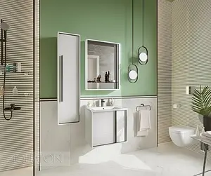 Тумба-умывальник подвесная Aquaton Ривьера 60 белый матовый 1A2388K1RVX20, 4