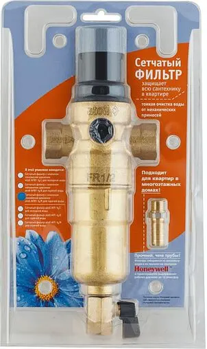 Фильтр тонкой очистки воды с редуктором давления ½&quot;в x ½&quot;в Atoll FK06-½AM ATEFIN067