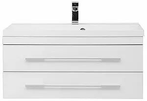 Тумба-умывальник подвесная Aquanet Верона 90 белый 00172335+00158756 Тумба-умывальник подвесная Aquanet Верона 90 белый 00172335+00158756, 5