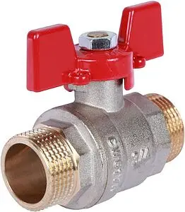 Кран шаровый ¾"н x ¾"н Rommer RBV-0007-0410220 Кран шаровый ¾"н x ¾"н Rommer RBV-0007-0410220, 1