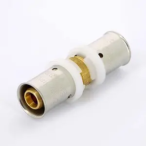 Муфта пресс соединительная 16мм x 16мм Uni-fitt 700G6600 Муфта пресс соединительная 16мм x 16мм Uni-fitt 700G6600, 4