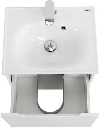 Тумба под умывальник подвесная BelBagno ETNA 60 Bianco Lucido ETNA-600-1C-SO-BL-P