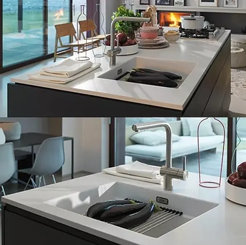 Мойка кухонная Franke Kubus 2 KNG 110-52 оникс 125.0512.504