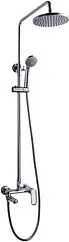 Душевая система со смесителем для ванны Bravat Opal R хром F6125183CP-A2-RUS Душевая система со смесителем для ванны Bravat Opal R хром F6125183CP-A2-RUS