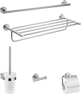 Набор аксессуаров Hansgrohe Logis Universal хром 41728000, 1
