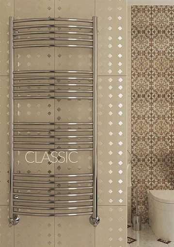 Полотенцесушитель водяной лесенка Terminus Классик П22 500х1196 полированная сталь 4620768886720