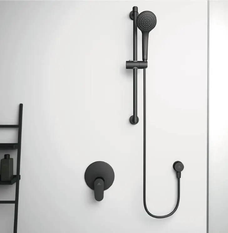 Душевая стойка Ideal Standard Idealrain чёрный матовый BD142XG Душевая стойка Ideal Standard Idealrain чёрный матовый BD142XG, 3