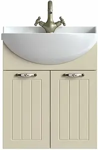 Тумба-умывальник подвесная IDDIS Kantri 50 бежевый KAN50W2i95+0125000i28, 5