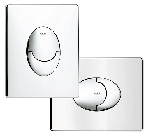 Клавиша смыва для унитаза Grohe Skate Air 38506000 хром глянцевый