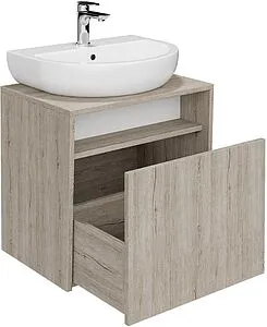 Тумба-умывальник подвесная Kerama Marazzi Pro 60 дуб орегон PRO.60.1OAK.O+ Тумба-умывальник подвесная Kerama Marazzi Pro 60 дуб орегон PRO.60.1OAK.O+, 4