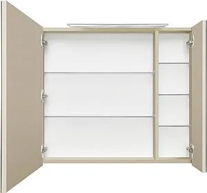 Шкаф-зеркало Roca Oleta 80 капучино A857647515, 3