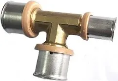 Тройник пресс редукционный 26мм x 16мм x 26мм Sanha 3fit-Press 125130261626