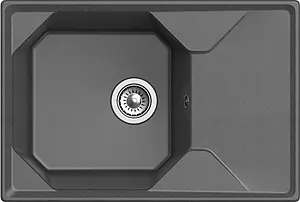 Мойка кухонная GranFest Unique U-740L антрацит Мойка кухонная GranFest Unique U-740L антрацит, 3