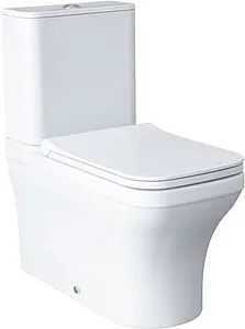 Унитаз-компакт безободковый Allen Brau Infinity белый 4.21012.20+4.XX000.20 Унитаз-компакт безободковый Allen Brau Infinity белый 4.21012.20+4.XX000.20, 1