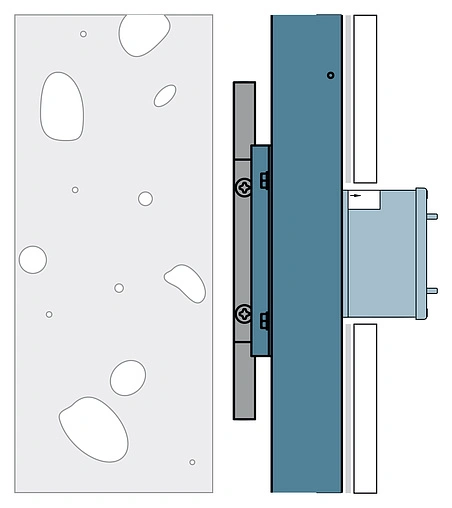Скрытая часть смесителя для ванны и душа Grohe Rapido E 35501000