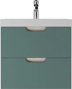 Тумба под умывальник подвесная Домино Classica 60 олива DD2504T, 4