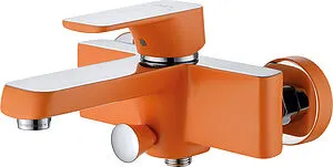 Смеситель для ванны D&K Berlin Kunste оранжевый/хром DA1433213 Смеситель для ванны D&K Berlin Kunste оранжевый/хром DA1433213, 1