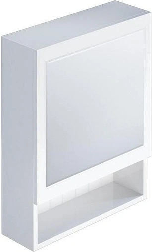 Шкаф-зеркало Milardo Magellan белый MAG6000M99