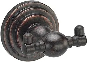 Крючок двойной Wasserkraft Isar тёмная бронза 7323 Крючок двойной Wasserkraft Isar тёмная бронза 7323, 1