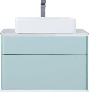 Тумба-умывальник подвесная Jorno Pastel 80 бирюзовый бриз Pas.01.82/P/BL+MLN-7050H Тумба-умывальник подвесная Jorno Pastel 80 бирюзовый бриз Pas.01.82/P/BL+MLN-7050H, 1