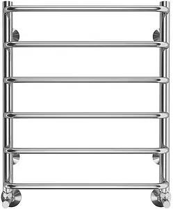 Полотенцесушитель водяной лесенка Terminus Стандарт П6 500х600 полированная сталь 4670078530332, 3