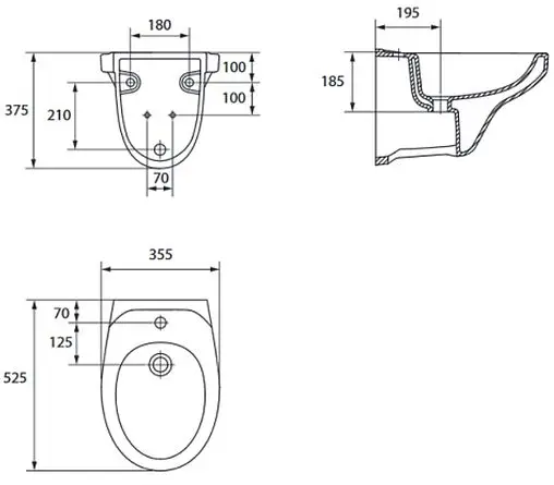 Комплект 6 в 1 Cersanit Delfi S-SET-DELFI/Tiger/Cg-w с кнопкой Leon хром глянцевый Комплект 6 в 1 Cersanit Delfi S-SET-DELFI/Tiger/Cg-w с кнопкой Leon хром глянцевый