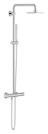 Душевая система с термостатом для душа Grohe Euphoria Cube 150 хром 27932000