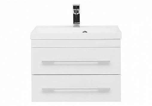 Тумба под умывальник подвесная Aquanet Нота 58 белый 00171483