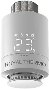 Головка термостатическая электронная Royal Thermo белый RTE 77.001 Головка термостатическая электронная Royal Thermo белый RTE 77.001, 2