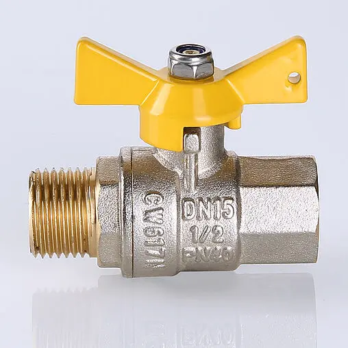 Кран шаровый для газа ½&quot;в x ½&quot;н Valtec Valgas VT.278.N.04