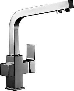 Смеситель для кухни с подключением к фильтру Rossinka хром Z35-32 Смеситель для кухни с подключением к фильтру Rossinka хром Z35-32, 1