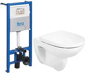 Комплект 4 в 1 Roca Debba Round Rimless Set 3.3, 1