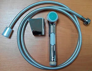 Гигиенический душ с держателем Hansgrohe хром 32129000, 5